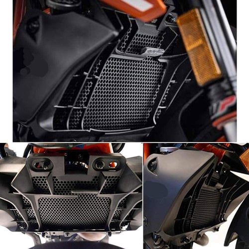 Radiator cooler Grille Guard Cover Protector For KTM RC 125/200/390 Duke /Orange