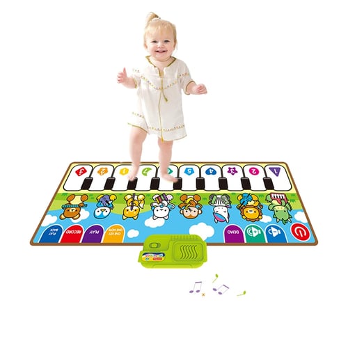 Baby Music Mat Children Crawling Piano Carpet Educational Musical Toy Kids Gift 