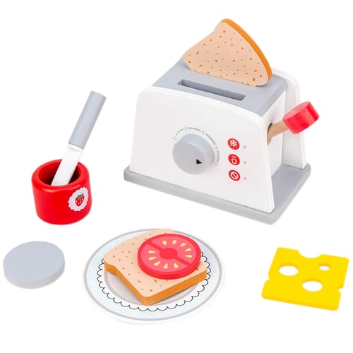 Blender & Bread Maker Kids Children Role Play Home Kitchen Appliance Toy 