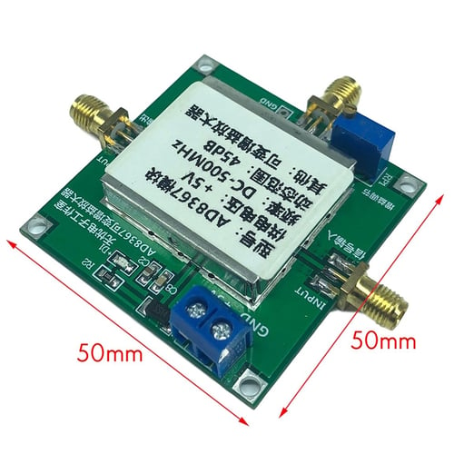 AD8367 1-500MHz RF Broadband Signal Amplifier Module 45dB linear Variable Gain 