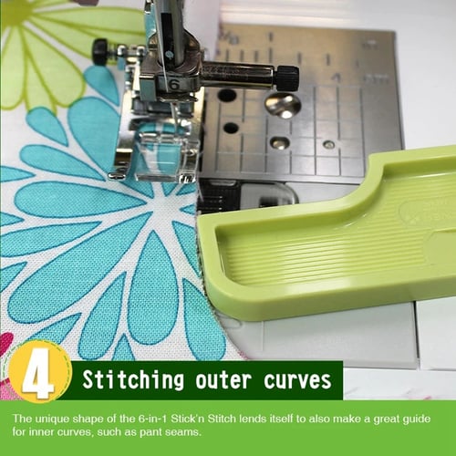 Needle crafts 3 Piece 6-in-1 Stick 'n Stitch Guide Positioning plastic sheeS 