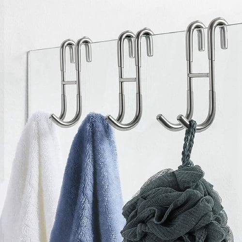 Shower Door Hooks Bathroom Towel, Towel Hooks For Bathroom Door