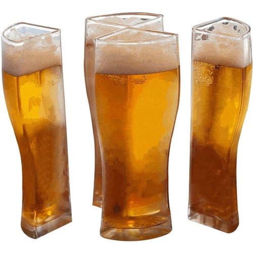 acrylic pilsner beer glasses