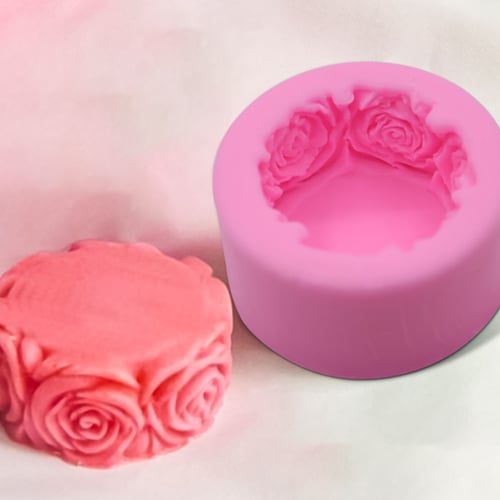 13 Shape Silicone DIY Soap Candle Mould Handmade Craft Cake Baking Tray Molds 