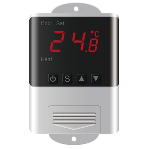 110-220V Practical 10A 250VAC Temperature Control for Temperature Monitoring Thermostat Thermostat Sensor 