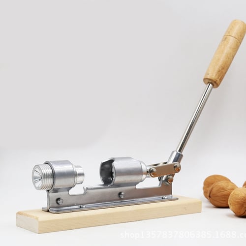 Easy Manual Kitchen Tool Nut Cracker Heavy Duty Nutcracker Sheller Walnut Opener 