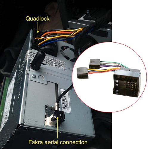 Car Radio Iso Adapter Switch Cable For