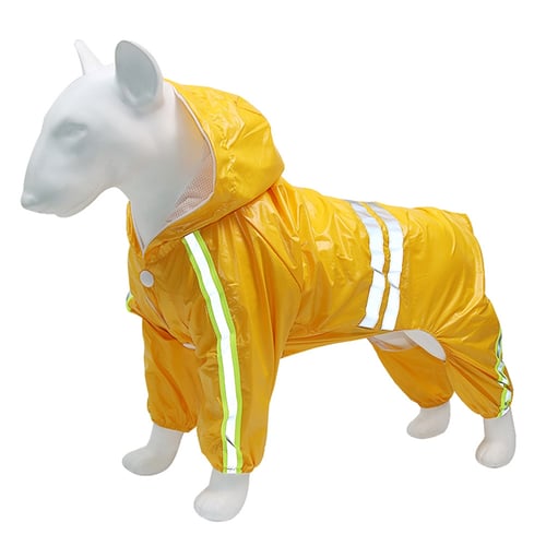 Dog Raincoat Jumpsuit Raincoat for Dogs Pet Cloak Labrador Waterproof Golden Retriever Jacket