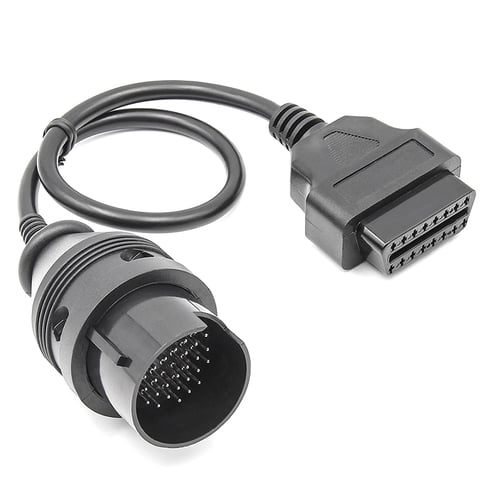 OBDII OBD2 38 Pin to 16 pin diagnostic adapter connector cable for mercedes...