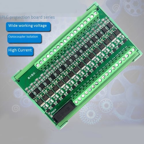 Control Board/PLC Extended Transistor Board/Single-chip Transistor Industrial Control Board Yoneix Four-Way Transistor Expansion Board 1PCS 