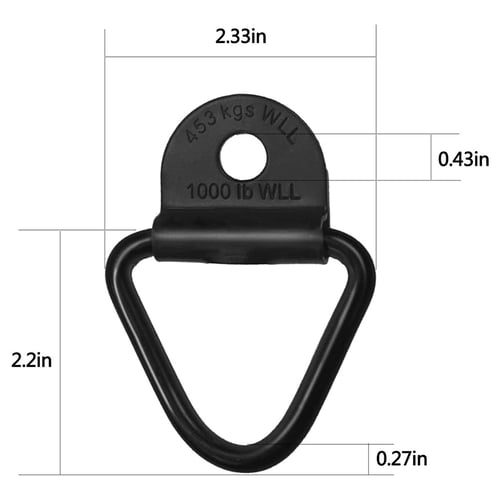 8 Pcs Cargo V Ring Tie Down Anchors Black Trailer V Ring Tie Down For Trailers Trucks D Ring Flush Mount Pan Fitting Buy 8 Pcs Cargo V Ring Tie Down Anchors Black Trailer V Ring Tie Down