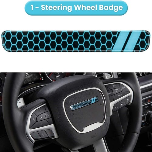 Interior Accessories Steering Wheel Cover Trim for Dodge Challenger Charger 15 