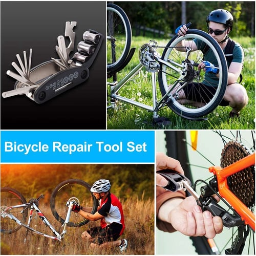 Multi-functional Bicycle repair tool Multifunctional bicycle repair tool Kit 