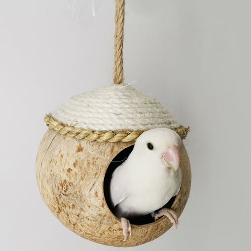 Toys Natural House Decoration Warm Bird Cage Home Hamster Squirrel Parrot Nest 