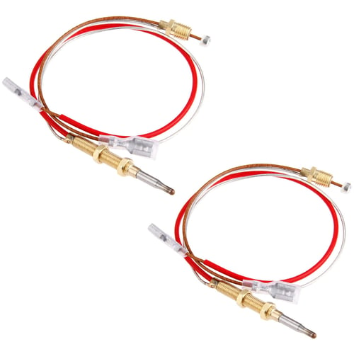 2pcs Patio Heater Thermocouple, Gas Fire Pit Thermocouple Replacement