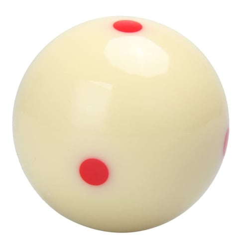Red Dot 57.2mm Portable Pool Standard Dot‑Spot Practice Ball Billiard Equip 