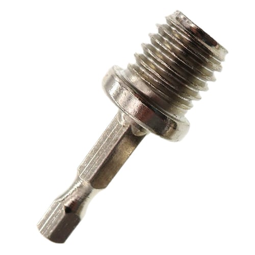 Adapter M14 x 2 to 6mm shank for Electric drill Drill adapter for Backing Plat 