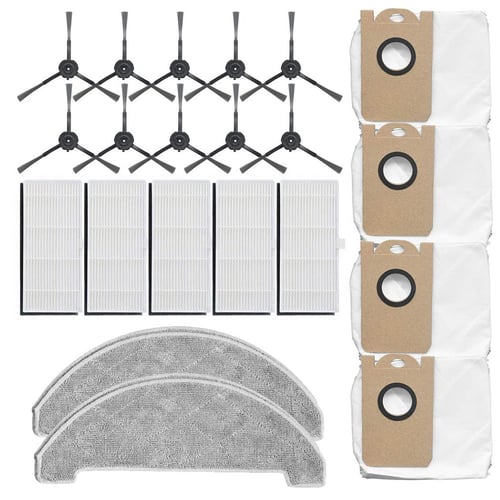 Side Brush Filter Replacement Kit for Proscenic M7 Pro Robot Vacuum Cleaner