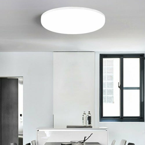 LED Surface Mount Fixture Ceiling Light Bedroom Kitchen Wall Round Panel Lights 