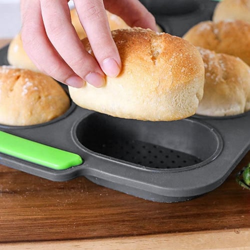 Non-Stick 6 Inch Small Bread Loaf Pans Set Of 2 Cake Dessert Baking Pan Mould 