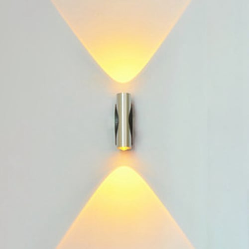 Double Headed LED Wall Lamp Home Sconce Bedroom Light Corridor Porch Wall Decor 