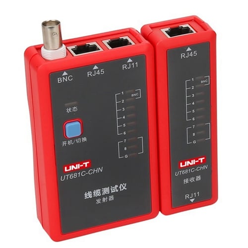UNI-T UT681HDMI Cable Tester LAN Auto Network LED Tester Ethernet HD RJ45 RJ11