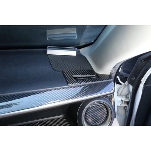 Car & Truck Parts Carbon Fiber Center Console Panel Cover Trim For