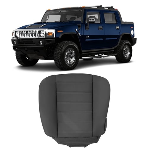 For 2003 2007 Hummer H2 Driver Side Bottom Synthetic Leather Seat Cover S Reviews Zoodmall - Hummer H2 Seat Cover Replacement