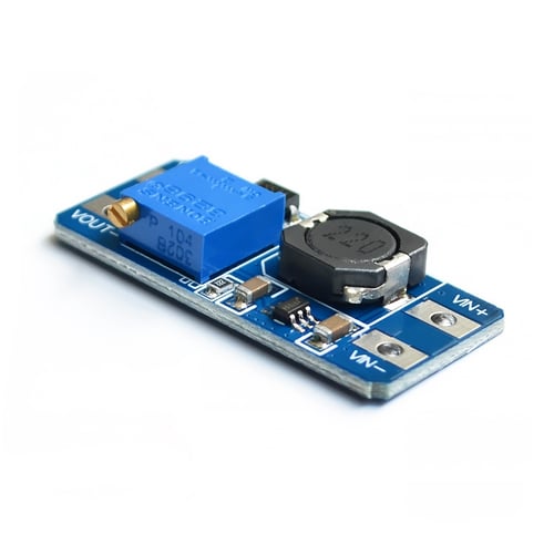 MT3608 MICRO USB DC-DC Voltage Step Up Adjustable Boost Converter Module 2A 2-24 