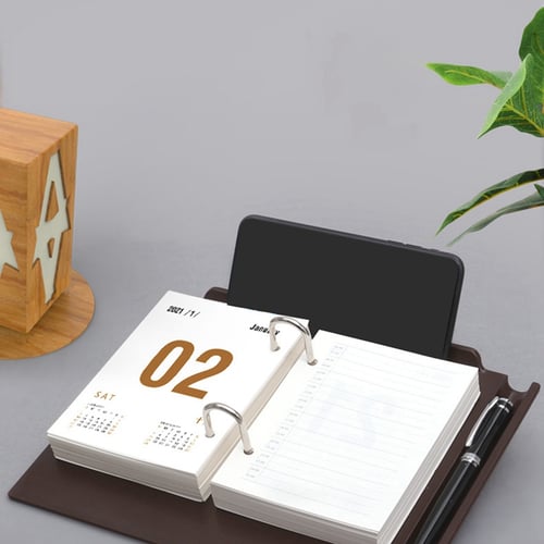 2021 Desktop Desk Calendar Decoration Work Note Calendar Year Plan Scheduls1 