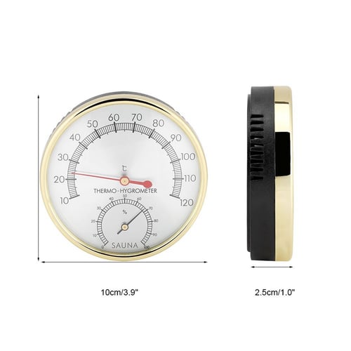 Sauna Thermometer Hygrometer 2 In 1 Vertical Indoor Household Accessories