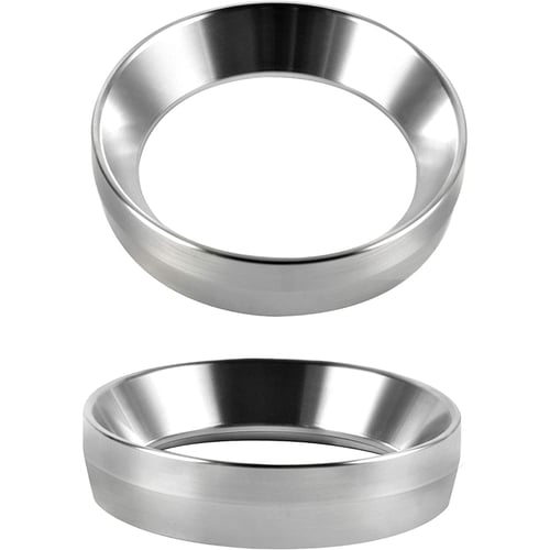 Stainless Steel Coffee Dosing Ring Espresso Dosing Funnel Barista Tool 