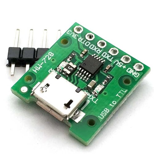 2pcs CH340E MSOP10 USB to TTL module can be used as PRO MINI downloader 