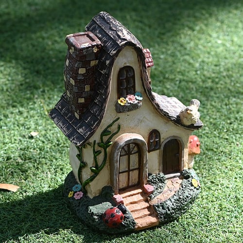 Mini House Fairy Villa Fairy Home Fairy House Fairy Cottage 