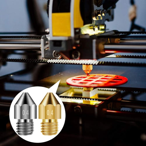 24pcs Extruders Nozzles Tools For 3D Printer MK8 0.2/0.3/0.4/0.5/0.6/0.8/1.0mm