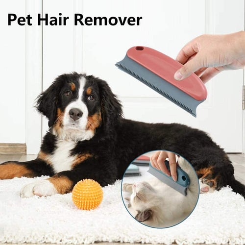 3 Pieces Pet Hair Remover Brush Cat Dog Cleaning Lint Comb For Couch Carpet Clothing Car Seat - Car Seat Dog Hair Remover