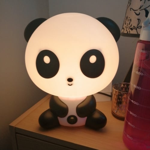 Cartoon Night Light Children Baby Sleep Lamp Bedroom Bedside Kids Lamp LED Night Light Touch Sensor Cute Panda Bear Table Desk Lamps