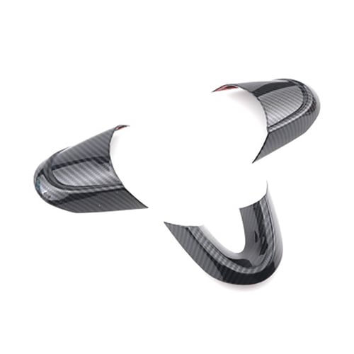 For Mini F55 F56 F57 F60 F54 Steering Wheel Cover Trims Accessories Carbon Fiber 
