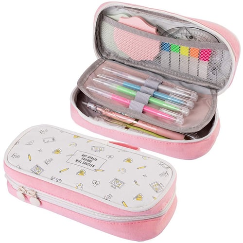 Fashion Pencil Case Pen Pouch Box Bag Cases School Office Supplies Stationery 