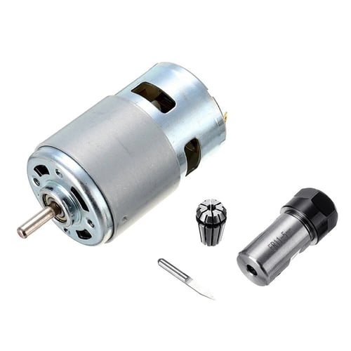 775 DC Spindle Motor 12-36V ER11 Replacement Part for CNC Router Machine Kit 