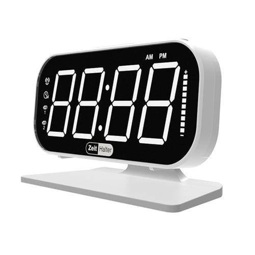Bedside Table Clock wit Sztrokia Alarm Clock 2-Port USB Charging Digital Clock 