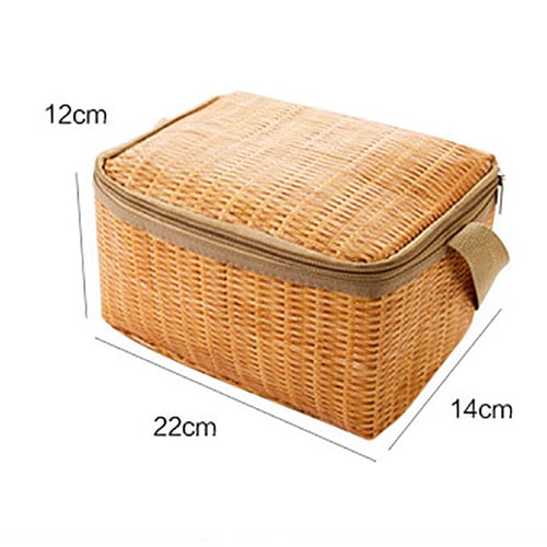 Portable Picnic Storage Bag Thermal Cooler Insulated Lunch Carry Tote Container 