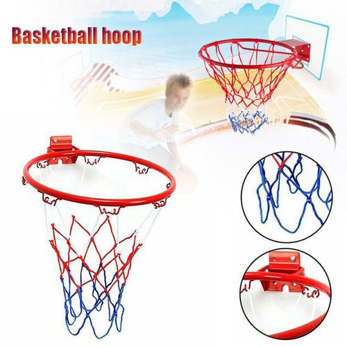 32cm Wall Mounted Basketball Hoop Outdoor Hanging Basketball Goal Hoop Set Hot 