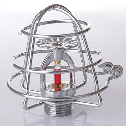 Fire Sprinkler Head Protection Frame Recessed Fire Sprinkler Headguard Cage 