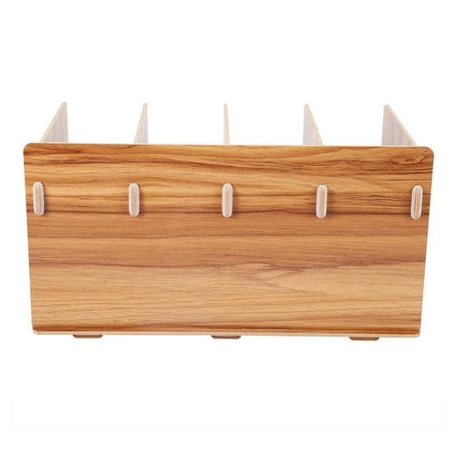 Detachable Wooden 4 Sections Storage, Wood Cd Storage Box