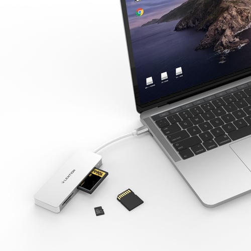 where is the macbook pro sd card reader