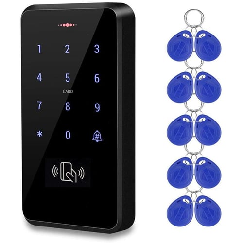 Door Access Fingerprint Reader Backlight Keypad RFID Card Security Entry Control 