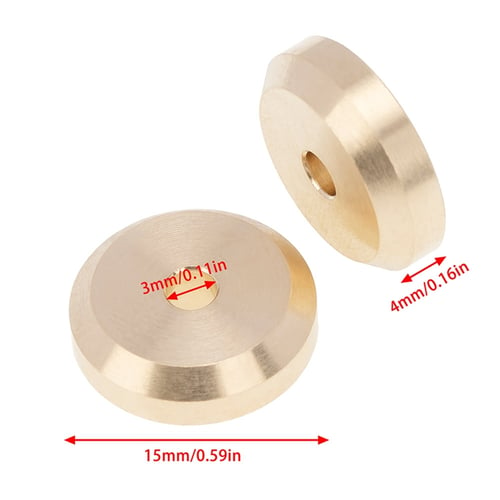 6mm Widen Axle Wheel Hub Brass Counterweights for Axial Scx24 90081 1/24 RC Car for sale online 