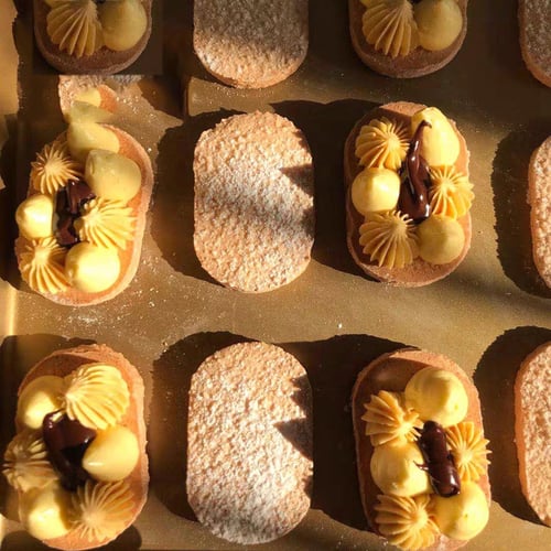 Dacquoise Cake Mold Acrylic Cookie Mould Makaron Dessert Bakery Japan DIY Baking 