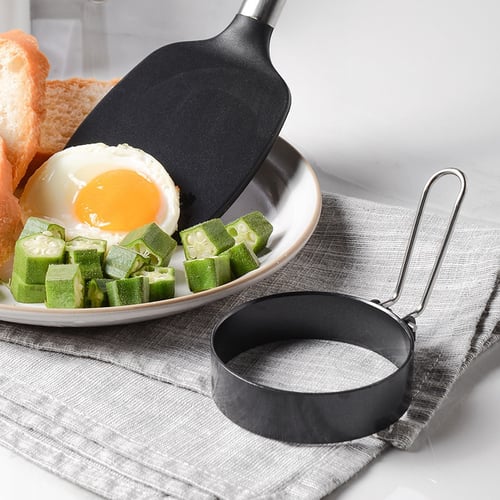 5pcs Stainless Steel Fried Egg Shaper Ring Pancake Mould Cooking Kitchen Tools 